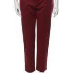Kate Spade  SZ 8 maroon trousers Photo 0