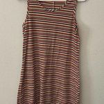 Can’t Miss Rainbow Stripe Ribbed Tank Dress Womens Size Medium Photo 0