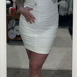 ThatsSoFetch That’s So Fetch White Mini Dress Photo 0