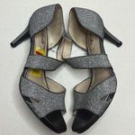 Life Stride Womens Mega Strappy Sandals Silver Sparkle. Size 8.5W Photo 2