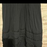 Sam Edelman  black eyelet fit and flare dress size 0 Photo 5