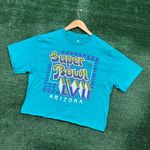 Super Bowl LVII Arizona green crop top, size Medium Photo 2