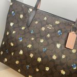 Coach  City Tote In Signature Canvas With Vintage Mini Rose Print c7274 Photo 4