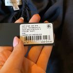 Gianni Bini NWT Gianni Binni Navy Tank Top Size medium Woven Bella Blouse Photo 3