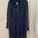 Chico's NWT Chico’s Drama Fringe Dina Longline Cardigan M Photo 8