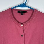 Ann Taylor  Pink Button Down Cardigan Short Sleeve Sweater Small EUC #VEG-0226 Photo 1