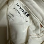 NEW Mother The Tomcat Ankle in Cream Puff 26 White Photo 5