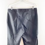 Tory Burch  High Rise Straight Leg Ankle Trouser Dress Pants Black 14 Photo 3