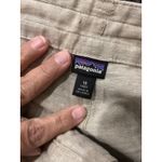 Patagonia Women’s Size 10 Short Beige Tan Hemp Pants Hippie Granola Gorp Beach Photo 2
