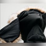 ZARA NWT  WOMEN'S WATER REPELLENT LONG PADDED PARKA BLACK SIZE XS Photo 16