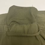 prAna  Olive Green Outdoor Nylon Blend Adjustable Waist Capri Pants- Size 4 Photo 12