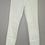 Current/Elliott Women's The Ankle Skinny White Coated Jeans Women’s 27 Nautical Photo 0