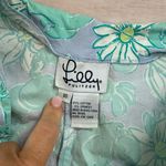 Lilly Pulitzer Vintage  Floral Crab Print Pants Lavender Blue Size 10 Capri Photo 5