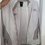 The North Face White Fleece Zip Up Photo 4