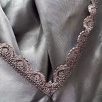 Vintage Warners Lace Half Slip Satin Black XL Photo 8