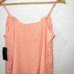Melrose and Market  peach lined lace tank top new Photo 10