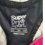 Superdry  Sport Core Essential Sports Bra Women's 2 Black Pink Racerback NWT Photo 5