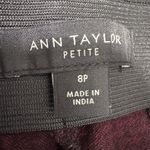 Ann Taylor  Petite Women's 8 Houndstooth Print Dress Pants Stretch Photo 2