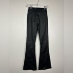 Edikted  Womens Pants Size S Black Faux Leather High Rise Wide Leg Flared Photo 5