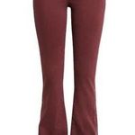 Veronica Beard Flare Jeans Dark Red Photo 0