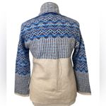 Joie  Radegonde alpaca wool fair isle open cardigan sweater Photo 2
