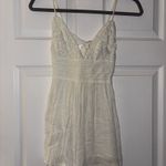 Lavish  White Lace Romper Photo 1