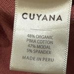 Cuyana Terracotta French Terry Puff Sleeve Sweater Organic Cotton Mauve Pink Size M Photo 4