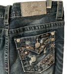 Miss Me Dark Blue Embellished Jeans WORN ONCE Size 27”x31” Photo 2