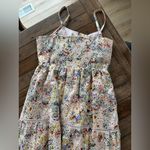 Evereve  Lizzy Eyelet Floral Midi Dress Photo 9