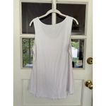 Coldwater Creek Ivory Sleeveless Tank Top Floral Appliqué Romantic Elegant Sz M Photo 6