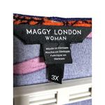 Maggy London Velvet Mini Fit & Flare Dress 3X Floral Bloomcore Prairie Boho NWT Photo 5