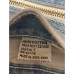 Thumbs Up Women's Blue High Waisted Loose Baggy Wide Leg Denim Jeans Size L Size L Photo 4