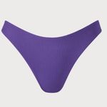 BERLOOK Purple Solid Low Waisted Bikini TOP AND BOTTOM 13 Size M Photo 7