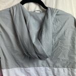 Garage  Women's Windbreaker Size Large Pink white gray colorblock Photo 7