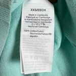 J.Crew  Light Teal Blue Long Sleeve Button Front Cardigan Sweater Size XXS Photo 6