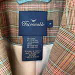 Façonnable Faconnable Plaid Linen Blend Blazer Jacket Photo 4