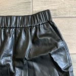 ANINE BING  vegan leather shorts Photo 2