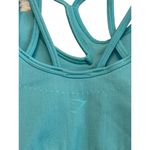 Gymshark Ultra-seamless Strappy Sports Bra Size XS Teal Green Stretch Asymmetric Photo 2