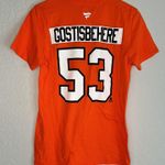 Fanatics NEW  Philadelphia Flyers NHL Women’s Small T-Shirt Gostisbehere Hockey Photo 1