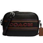 Coach NWT Mini Jamie Camera Bag With Stripe Black Photo 0