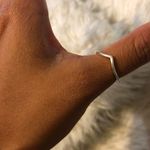 Pandora Polished Wishbone Ring Photo 4