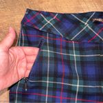 J. McLaughlin NEW Plaid Ankle Ross Pants | Stretch Knit Trousers | Size 6 Photo 8