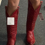 Justin Boots Red Justin’s cowboy boot Photo 0