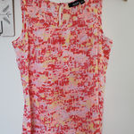 a.n.a  (A New Approach) Women's Size Small Geormetric Pattern Sleeveless Blouse Photo 2