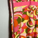 Tibi Vintage Retro Swirl Pattern V Neck V Back Size 4 Photo 3