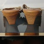 Italian Shoemakers Italian shoemaker multicolor T strap kitten wedge heel sandals size 8.5 Photo 4