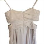 BCBGeneration NWT BCBGgeneration White Cut Out Strappless Dress Photo 4