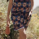 FP Movement by Free People Hot Shot Romper in Black Daisy Combo Sz L EUC Size L Photo 0