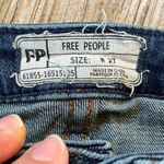Free People  Button Fly Skinny Jeans Medium Wash Size 27 Photo 7