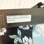 Yumi Kim Black Trinity Floral Print Relaxed Fit Midi Skirt Size Small Photo 7